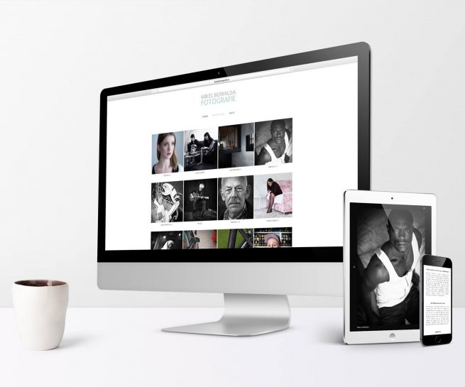website ontwerp Buwalda Fotografie