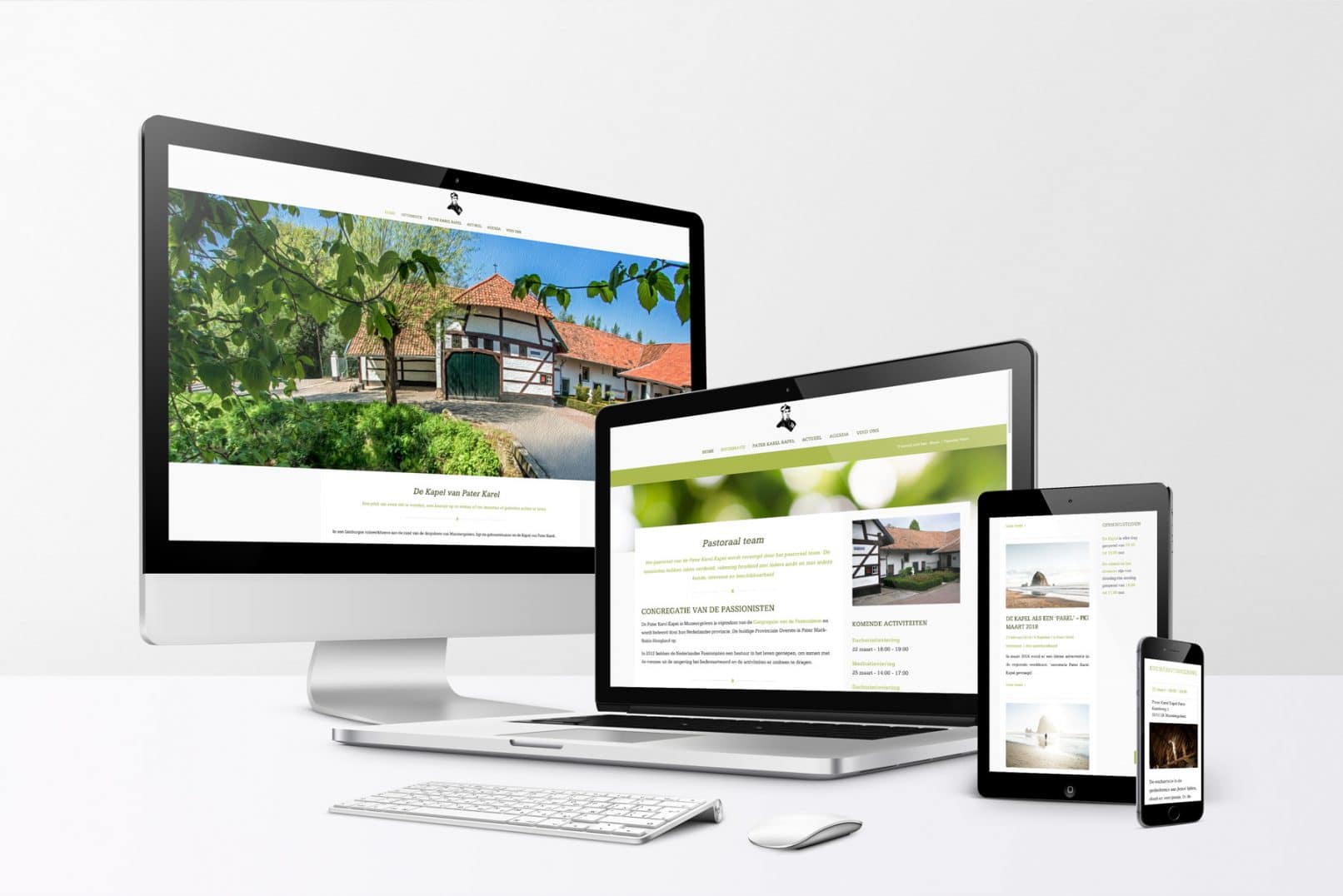 Een nieuwe website voor de Pater Karel Kapel in Munstergeleen