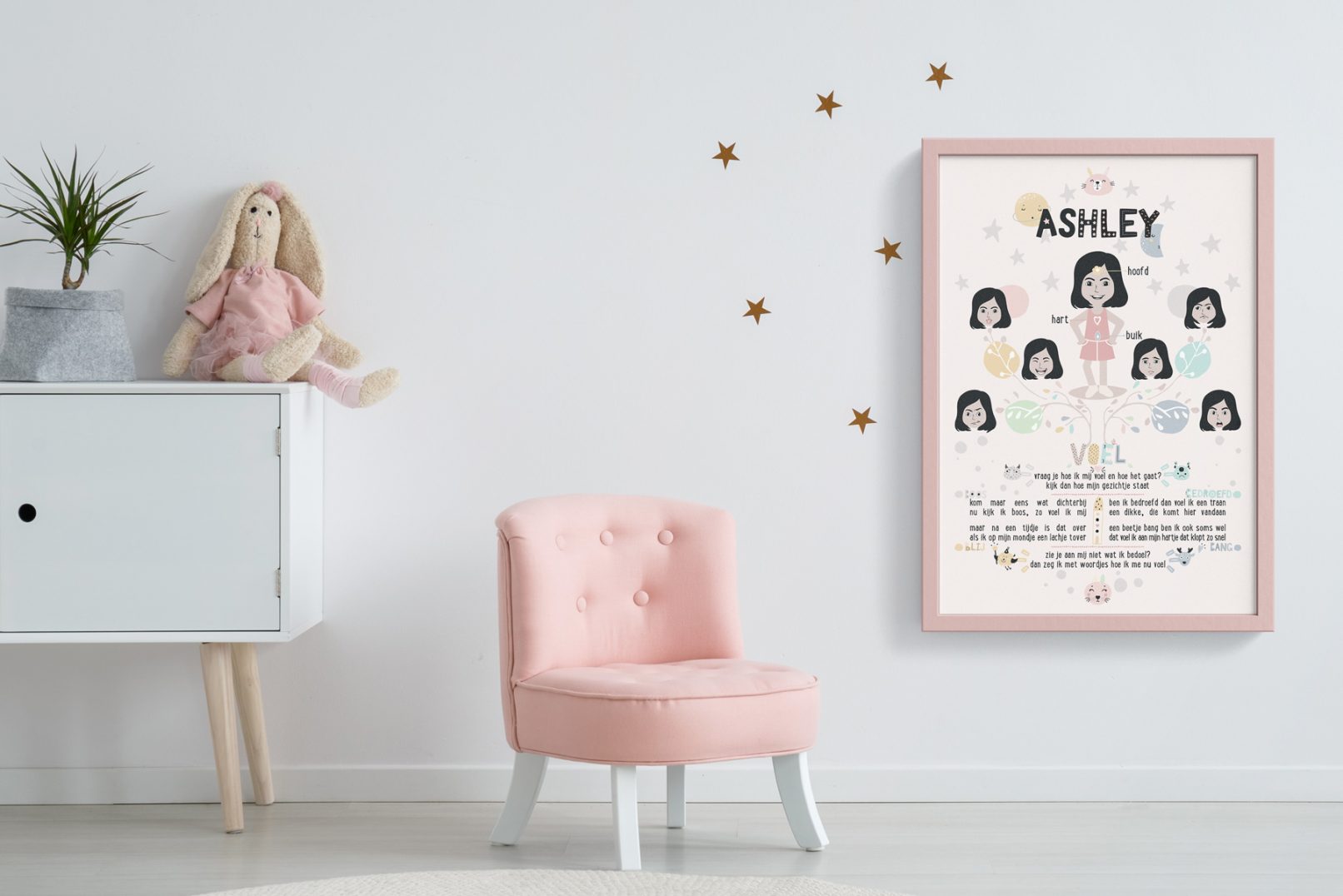 Emotieposter kinderen - praten over hoe je je voelt